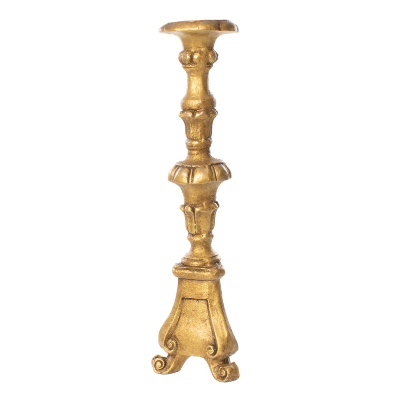 Newer Large Gold Candlestick