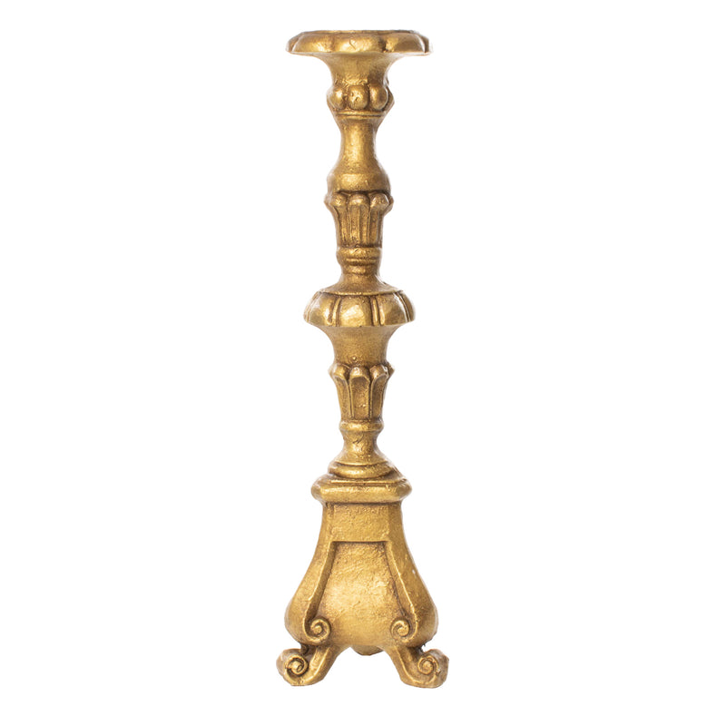 Newer Large Gold Candlestick