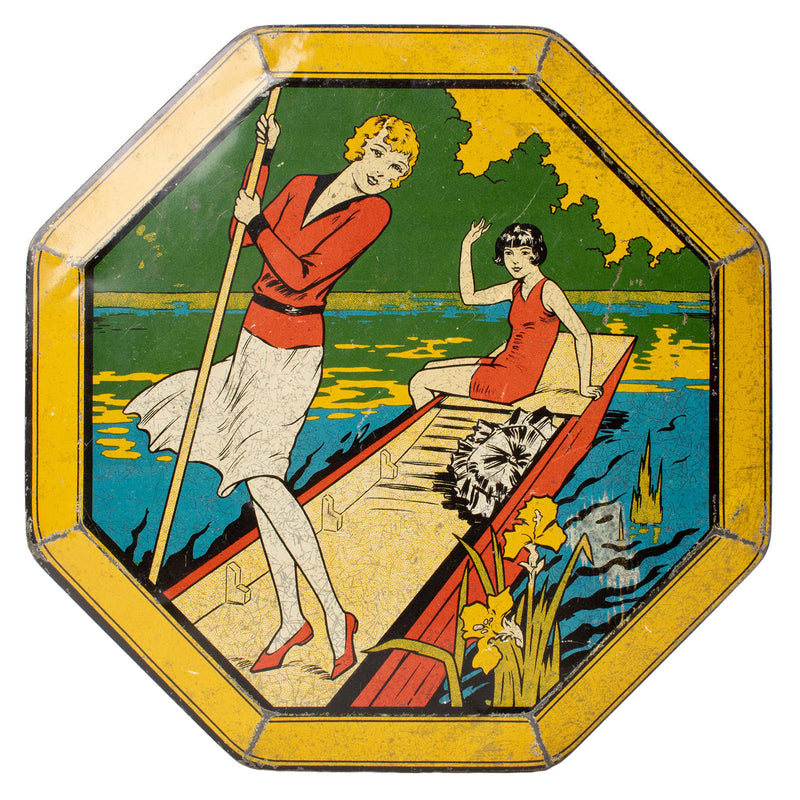 Octagonal Sovereign Works Toffee Tin