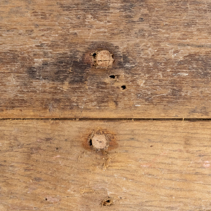 Pine Mennonite Farm Table with Square Tapered Legs