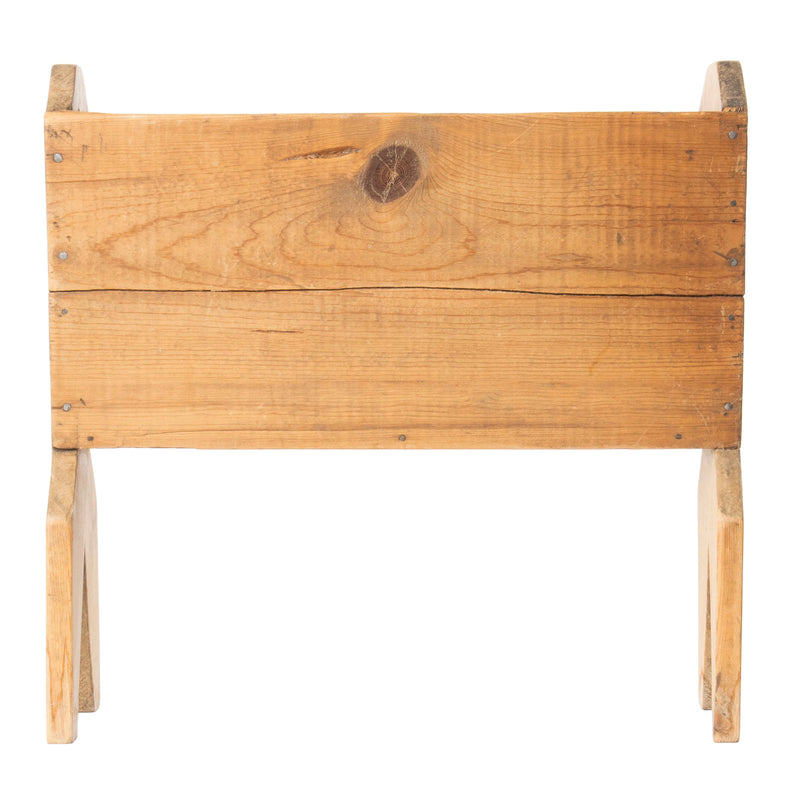 Primitive Pine Magazine Stand