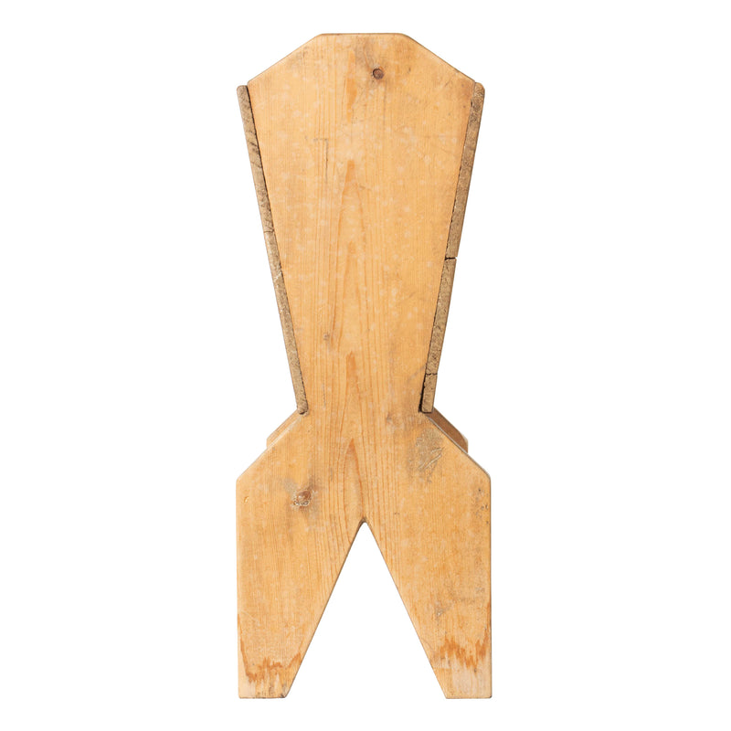 Primitive Pine Magazine Stand