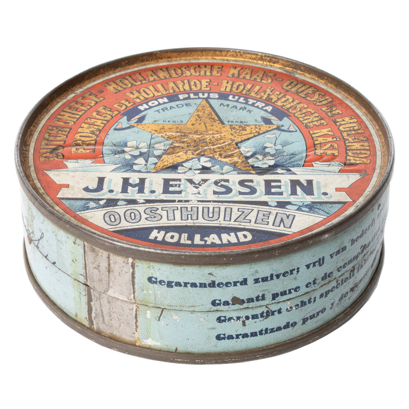 Round J.H. Eyssen Oosthuizen Holland Tin