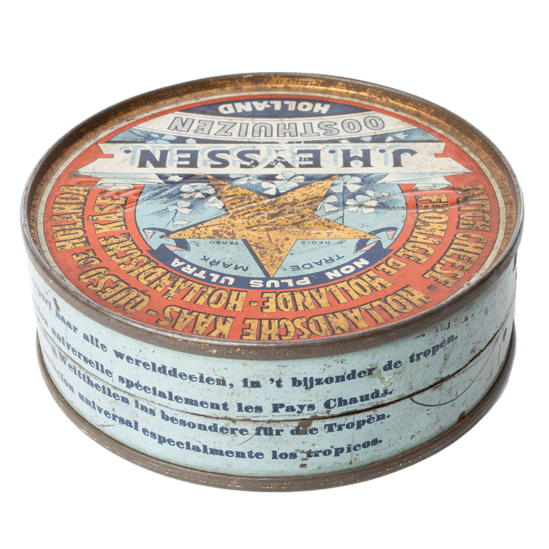 Round J.H. Eyssen Oosthuizen Holland Tin