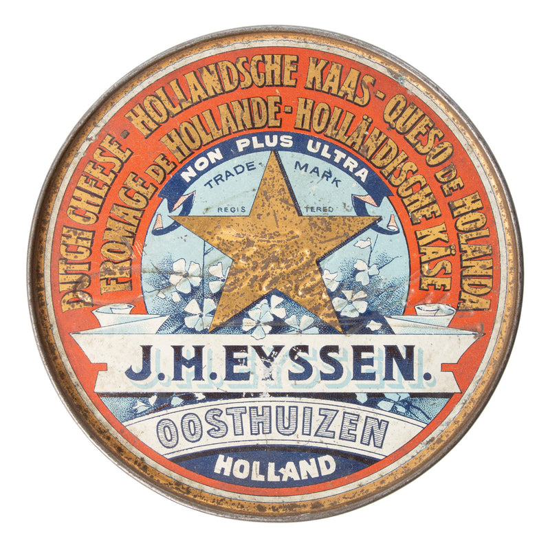 Round J.H. Eyssen Oosthuizen Holland Tin