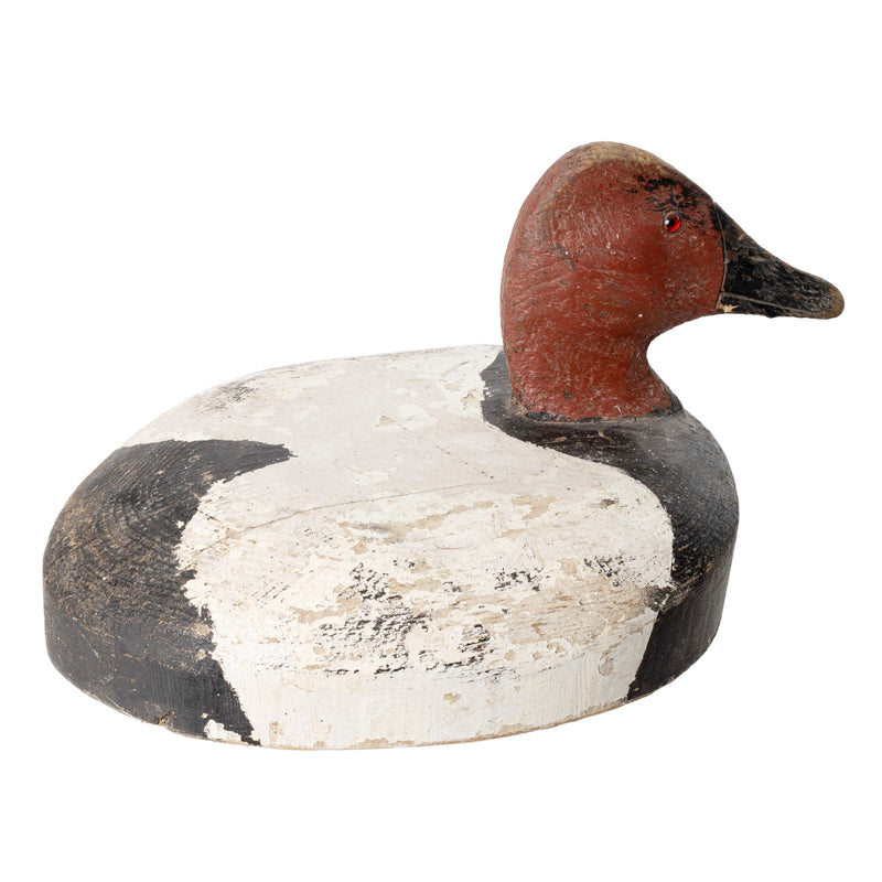 Rustic Flat Duck Decoy