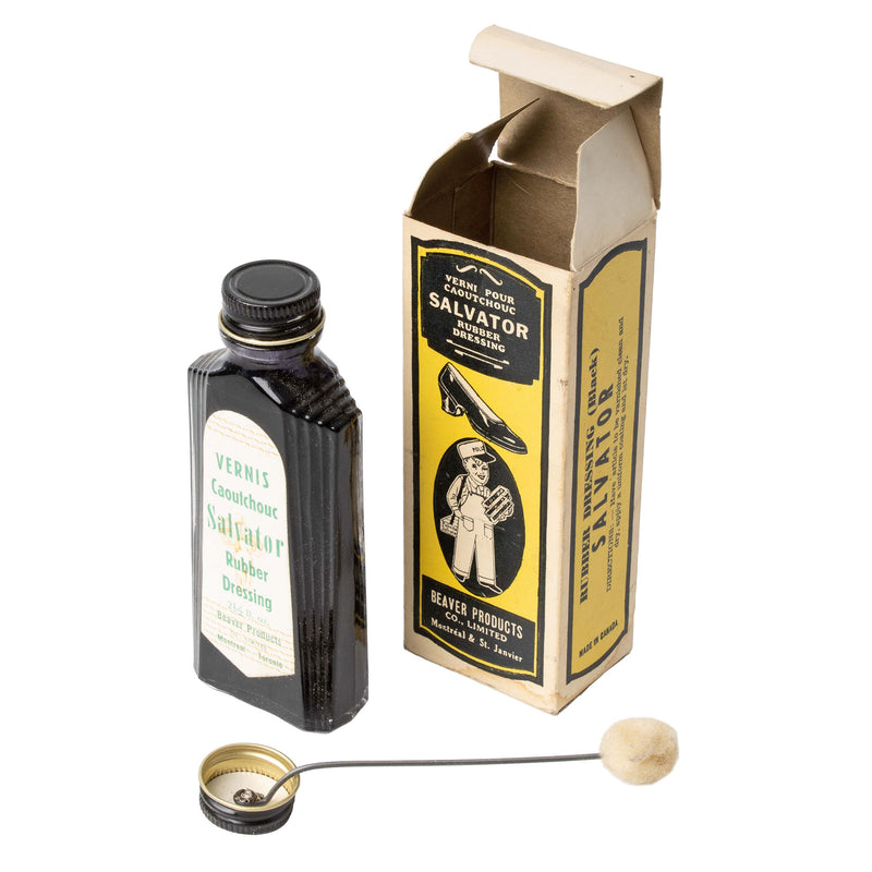 Salvator Rubber Dressing Bottle with Box and Applicator