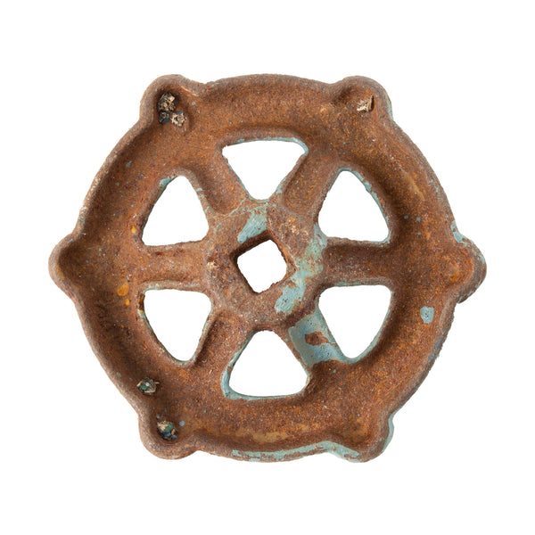 Steel Teal Valve Shutoff Handle/ Knob
