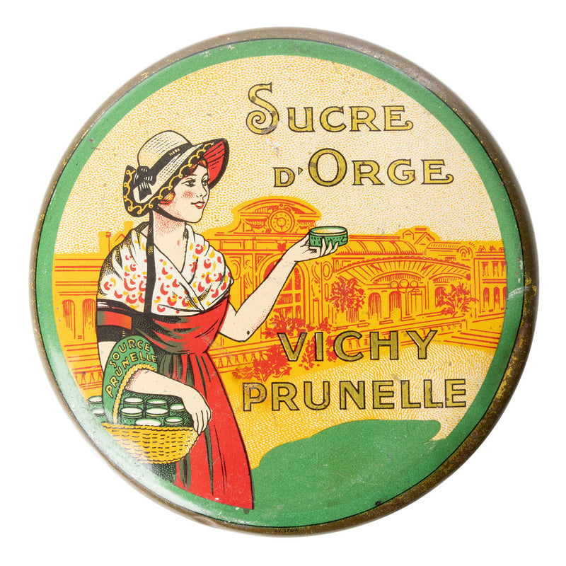 Sucre D'Orge Vichy Prunelle Tin