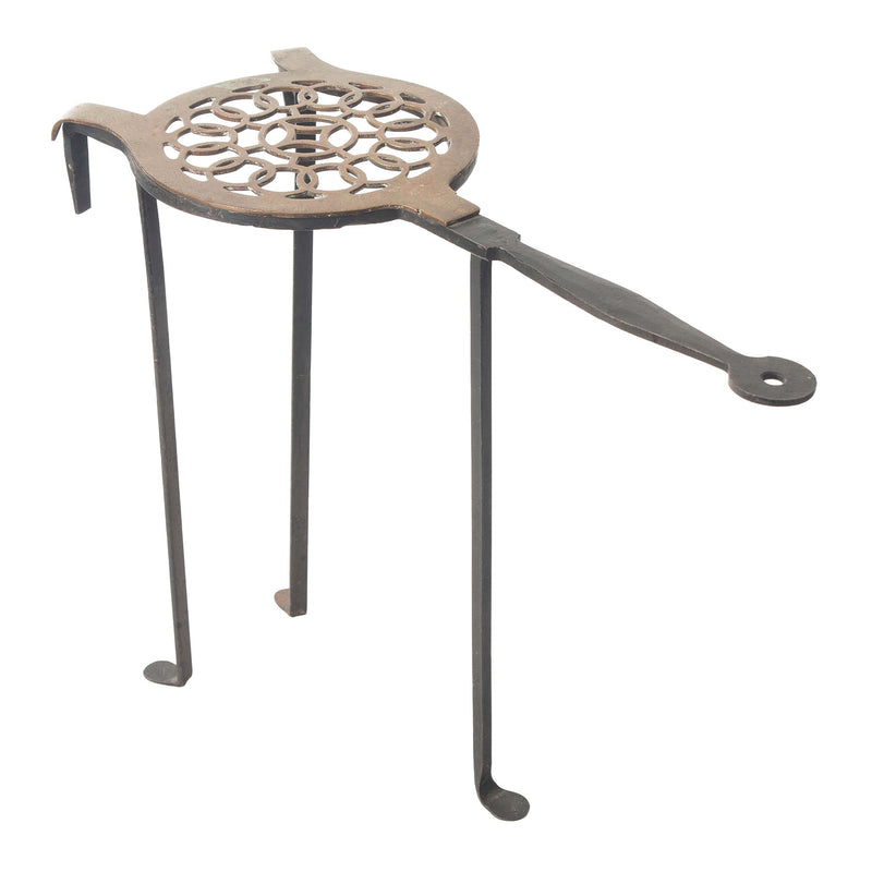 Tall Brass Fireside Trivet