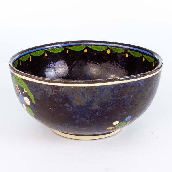 Tlaquepaque Tourist Ware Black Bowl