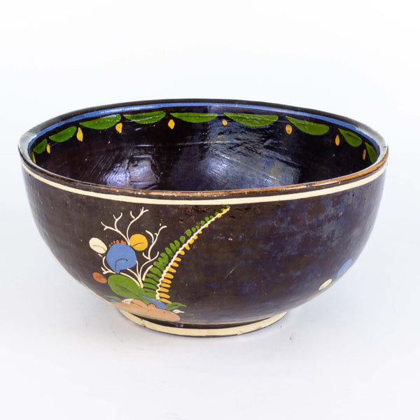 Tlaquepaque Tourist Ware Black Bowl