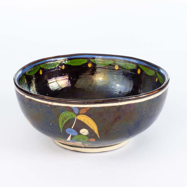 Tlaquepaque Tourist Ware Black Bowl