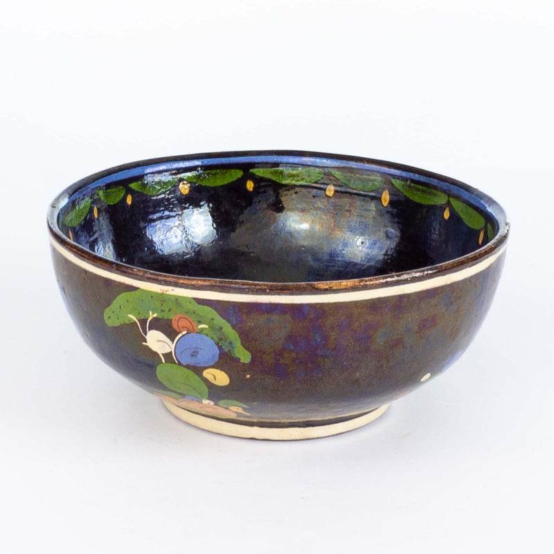 Tlaquepaque Tourist Ware Black Bowl