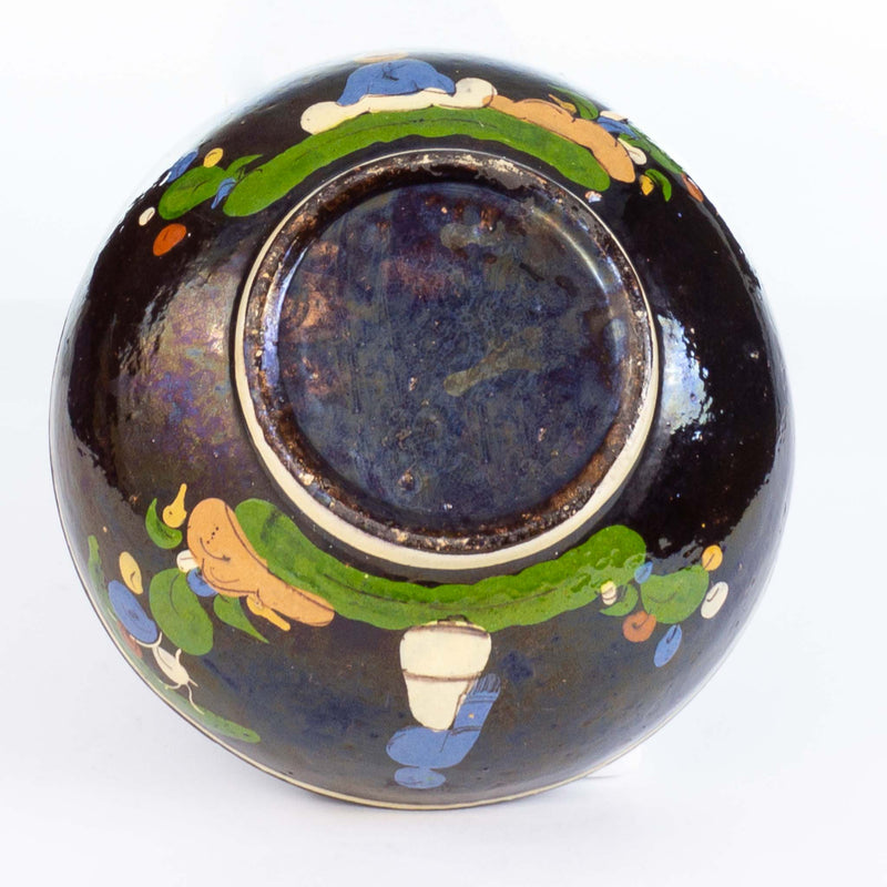 Tlaquepaque Tourist Ware Black Bowl
