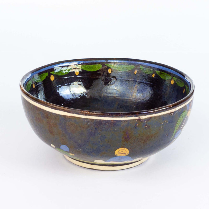 Tlaquepaque Tourist Ware Black Bowl