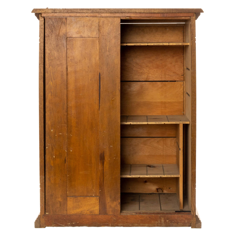 Turn of the Century Diamond Dyes Cabinet