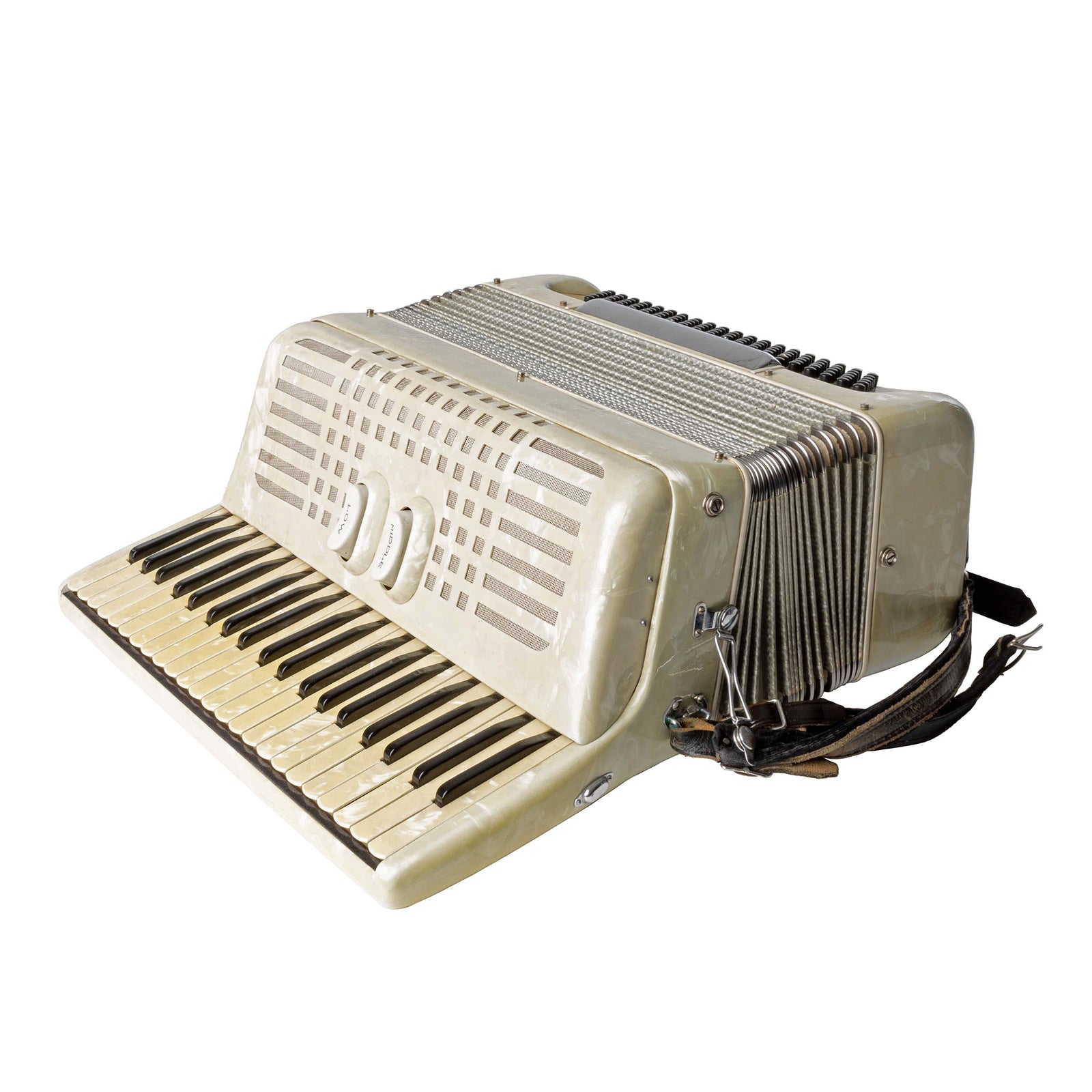 Vintage Excelsior Accordiana in Case – Iron Crow