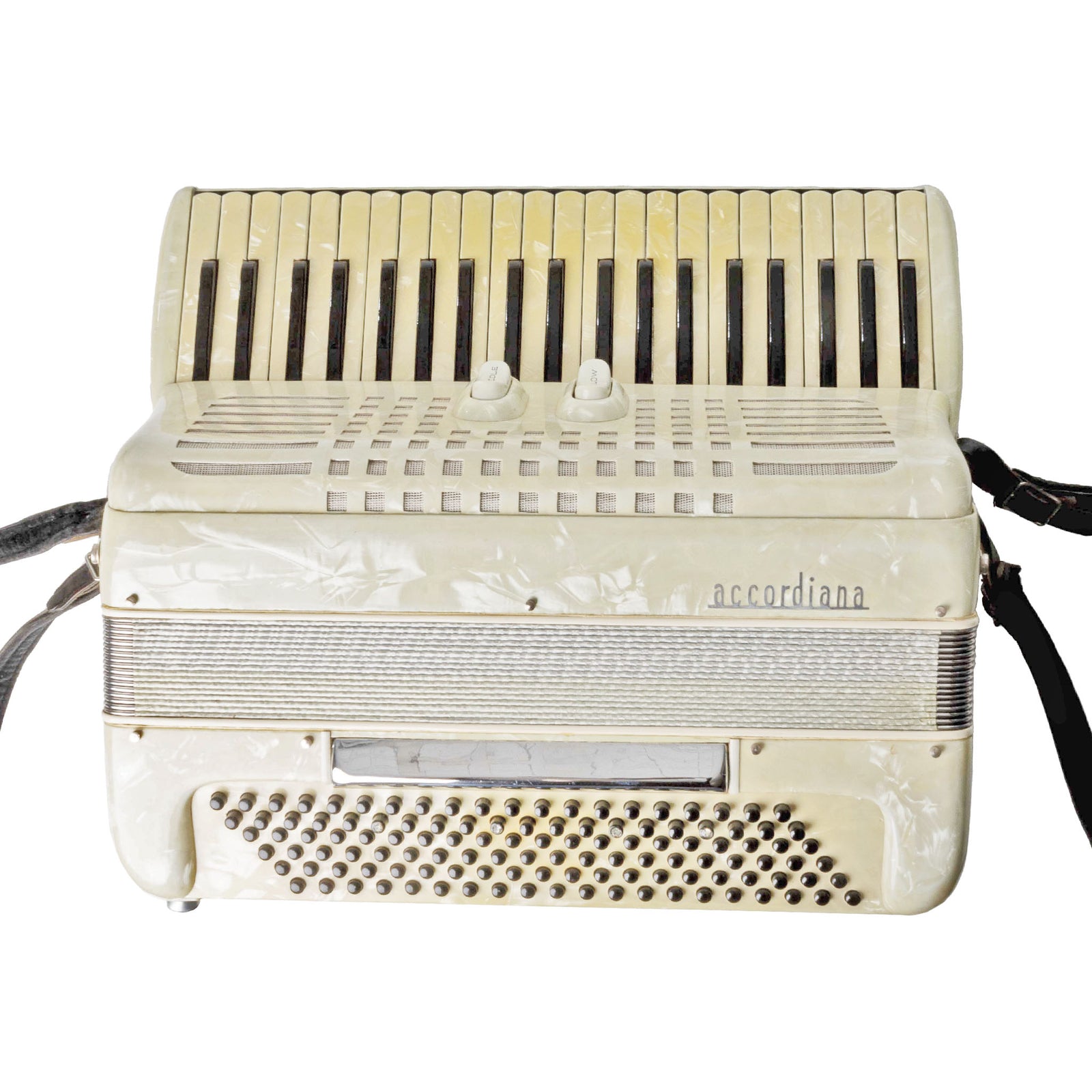 Vintage Excelsior Accordiana in Case – Iron Crow