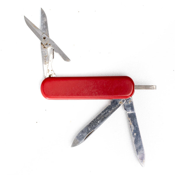 Red Swiss Pocket Knife