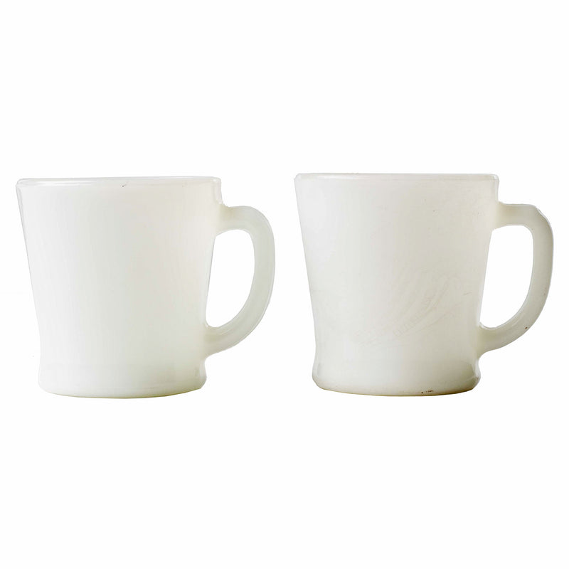 White Anchor Hocking 1212 Mug (Pair)