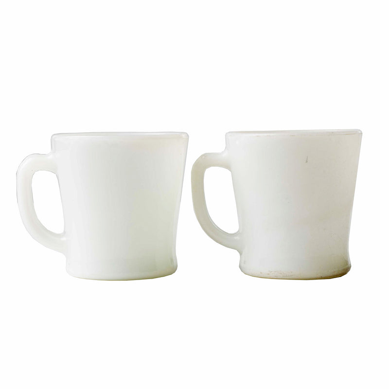 White Anchor Hocking 1212 Mug (Pair)
