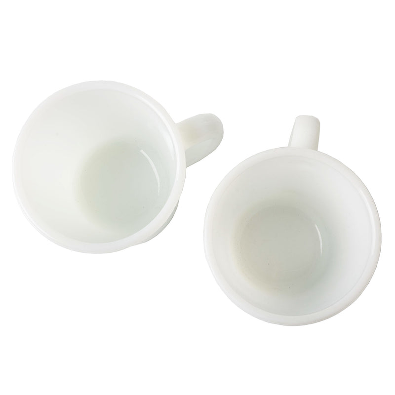 White Anchor Hocking 1212 Mug (Pair)