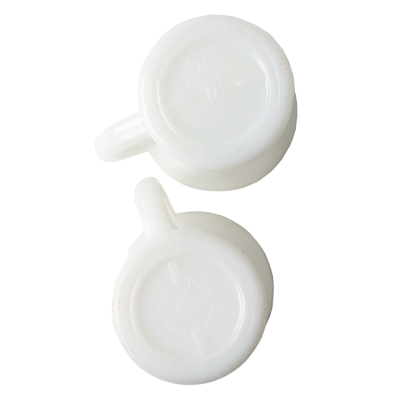 White Anchor Hocking 1212 Mug (Pair)