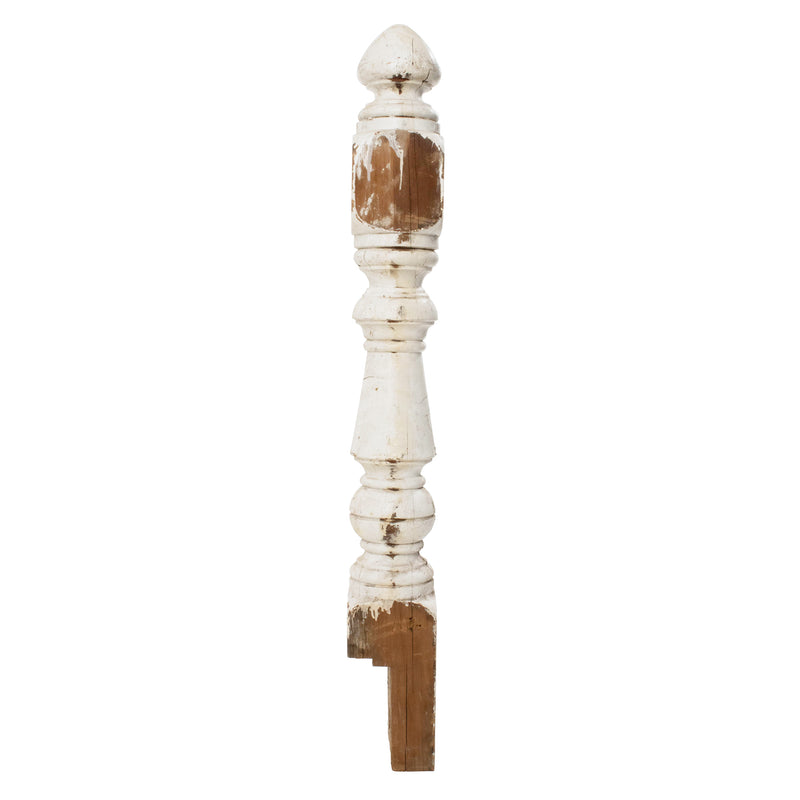 White Newel Post