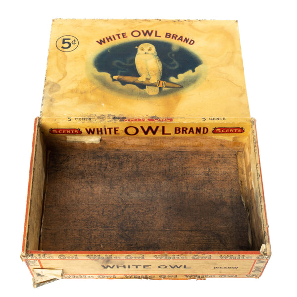 White Owl Brand Cigar Box