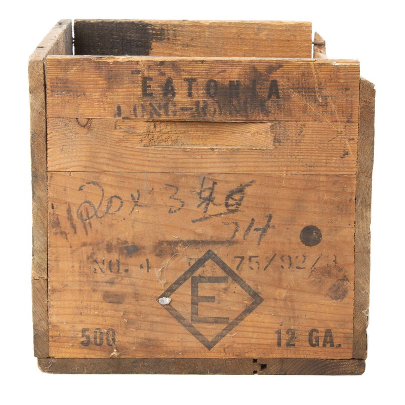 Wood 12 ga. Eatonia Ammunition Crate