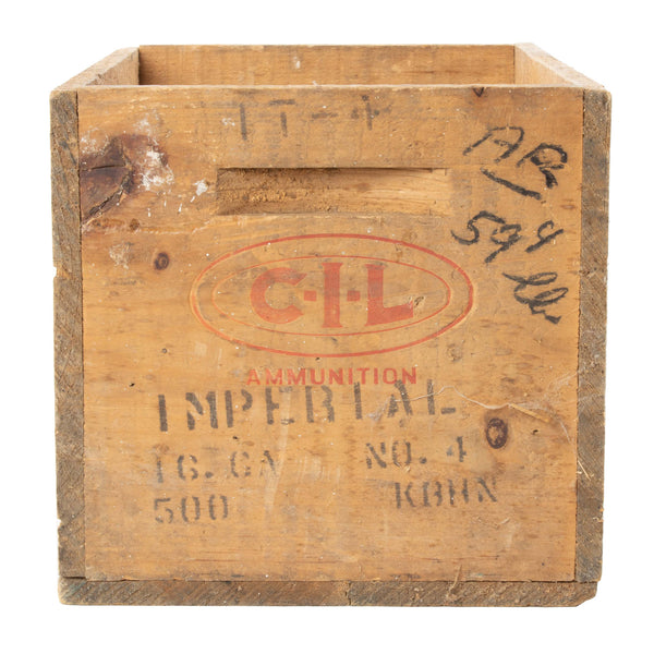 Wood 16 ga. Imperial Ammunition Crate