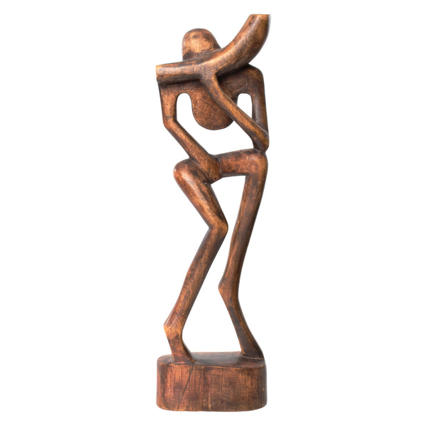 Wood Folk Art Statue