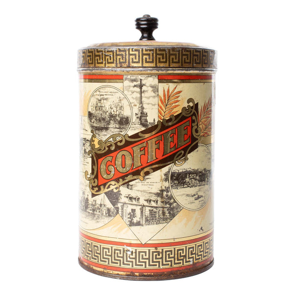 Wood's Canadian Souvenir Coffee Tin