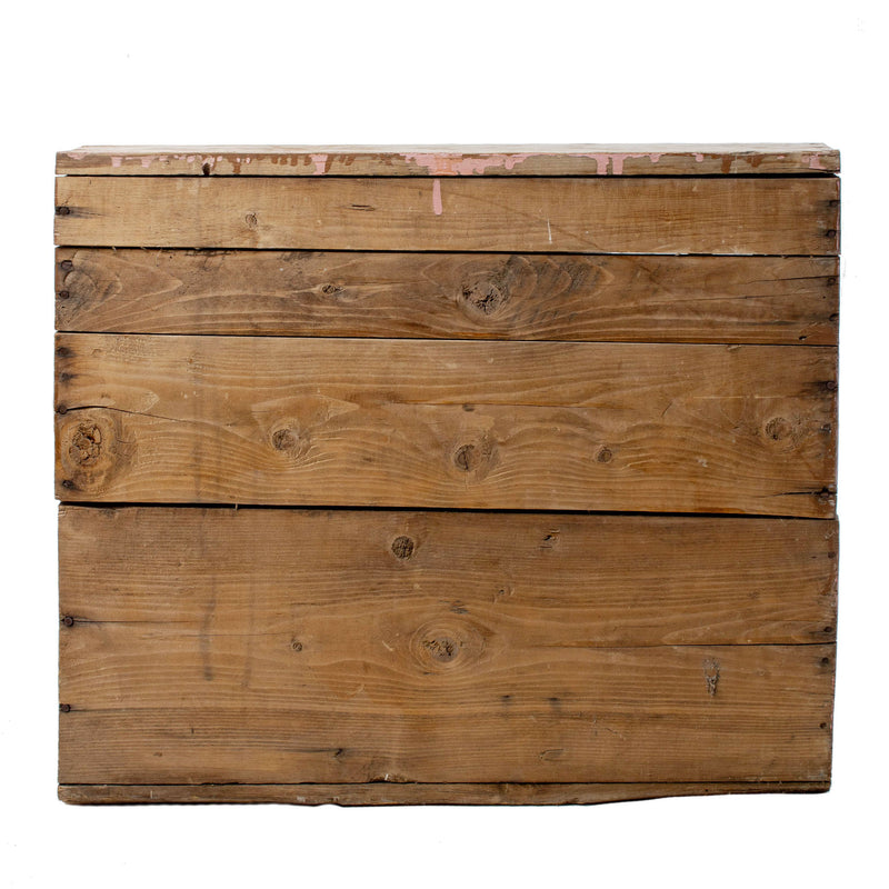 Wood Box with Slanted Top Lid – Iron Crow