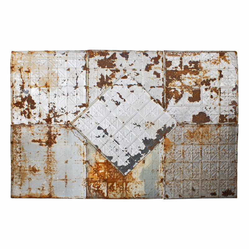 Various Tin Ceiling Tiles with Embossed Design