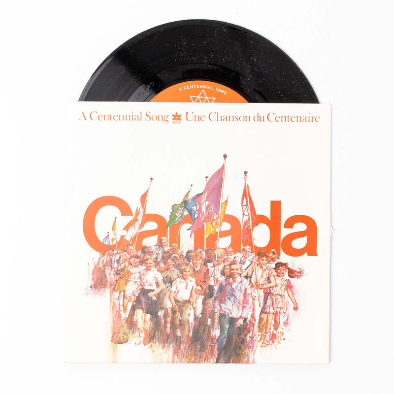 A Centennial Song - The Young Canada Singers 45RPM LP