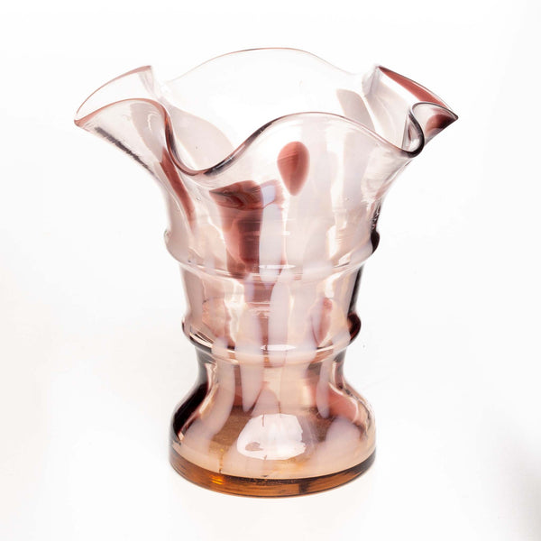 Altaglass Ruffled Vase