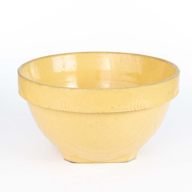 Yellow Ware 10" Mixing Bowl Af