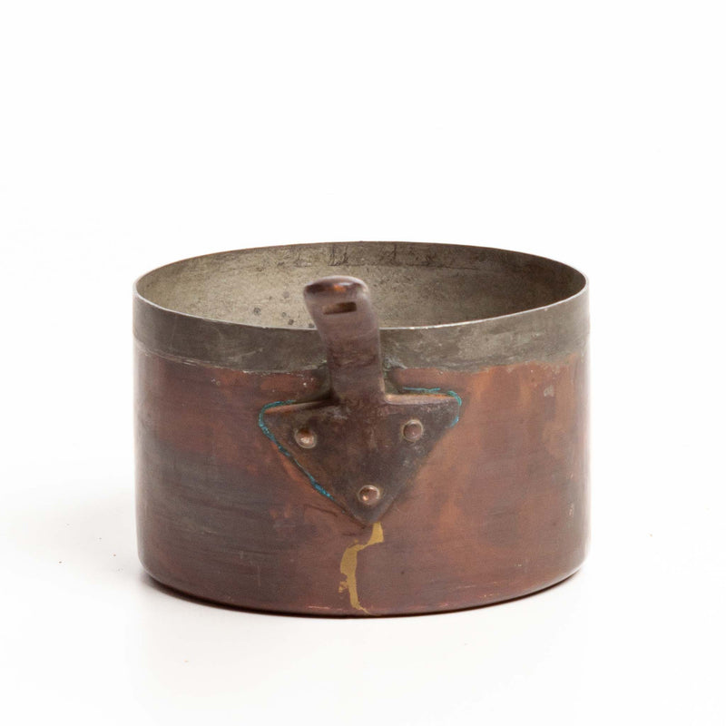 Copper Sauce Pan with Iron Handle - 8" Diameter
