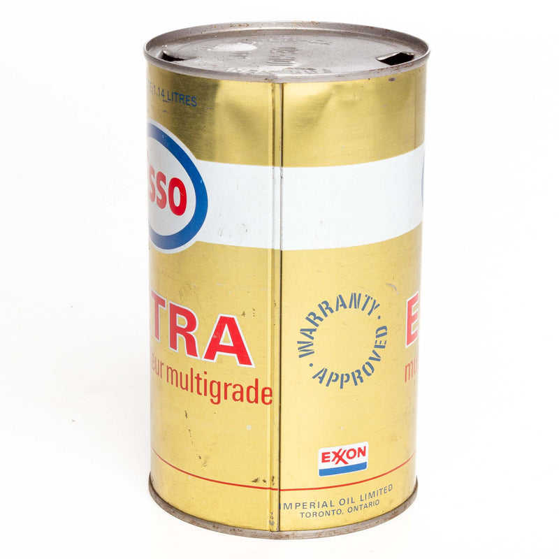 Esso Extra Quart Oil Can Metal