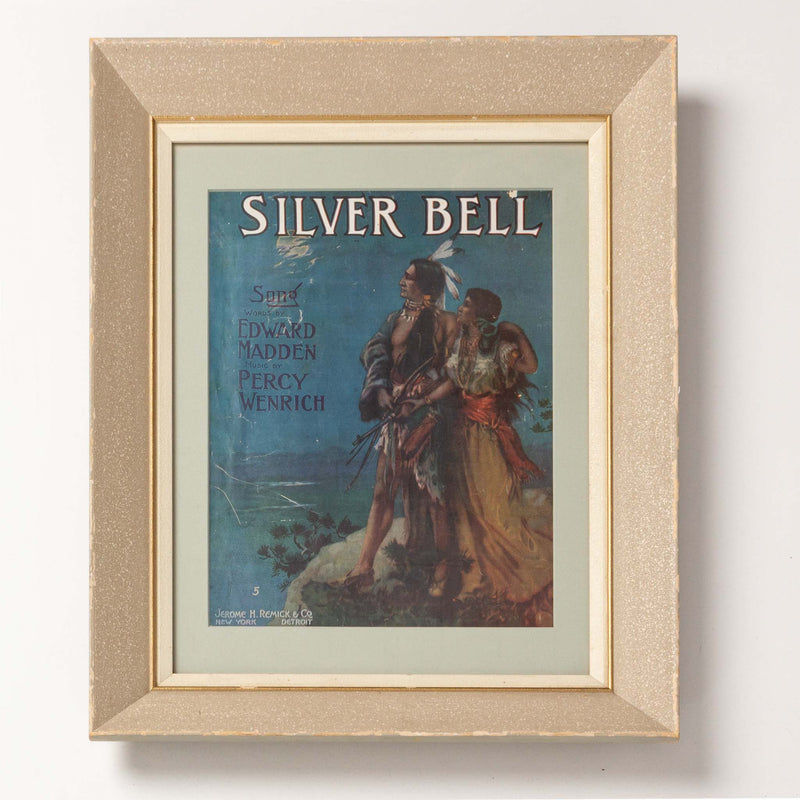 Silverbell Framed Sheet Music