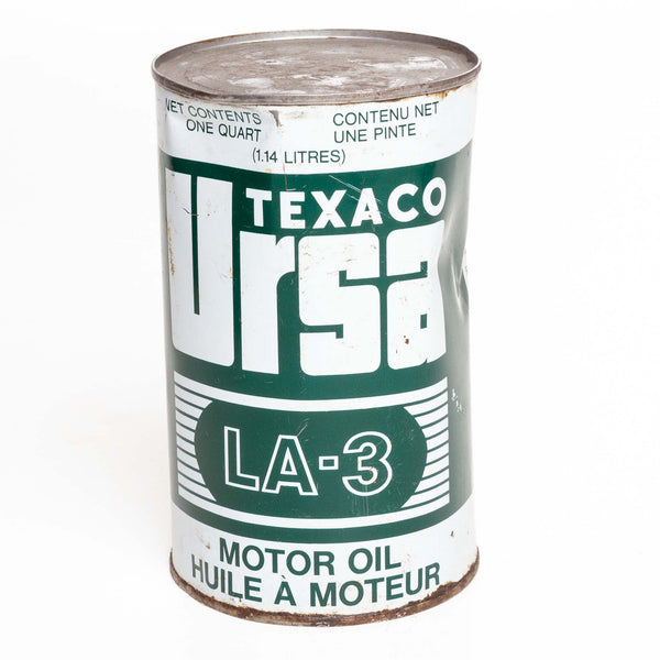 Texaco "Ursa LA-3" 1 Qt Motor Oil Can