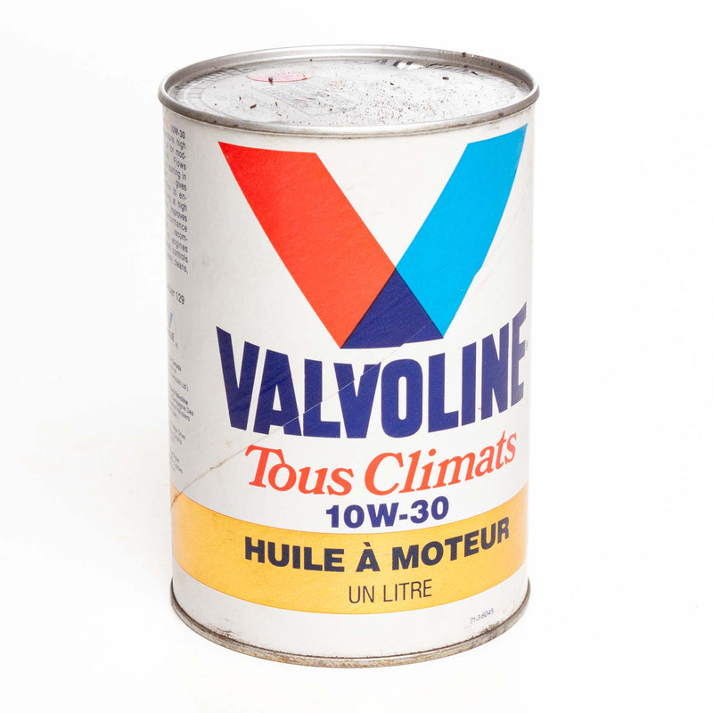Valvoline All-Cimate Motor Oil Can