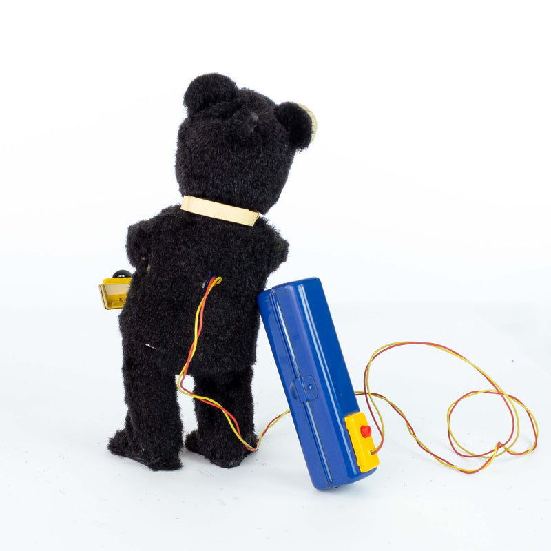 Linemar Battery Xylophone Bear Japan - 1950s