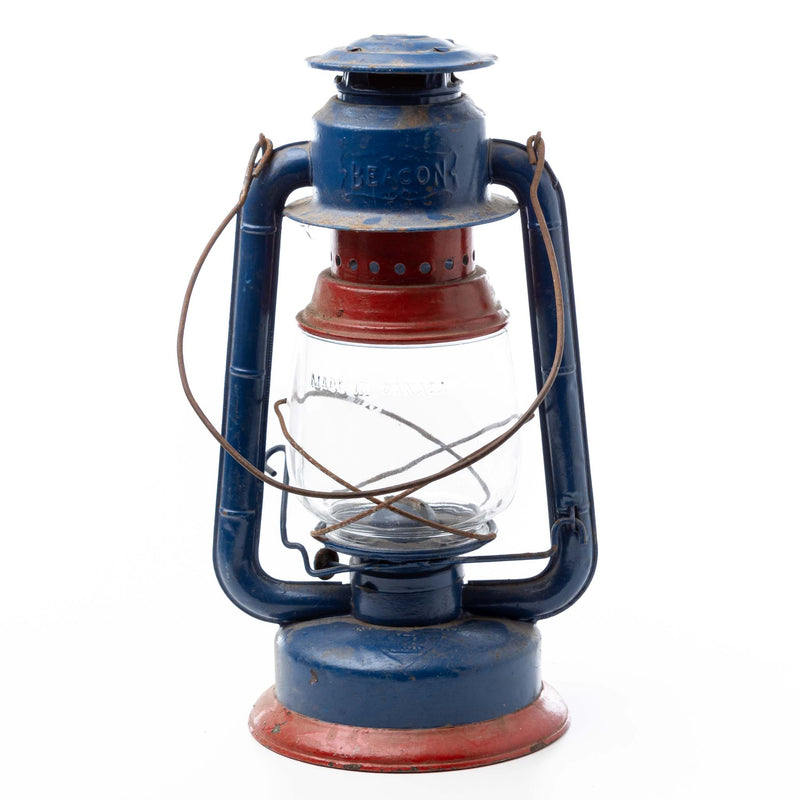 Blue and Red Beacon Lamp