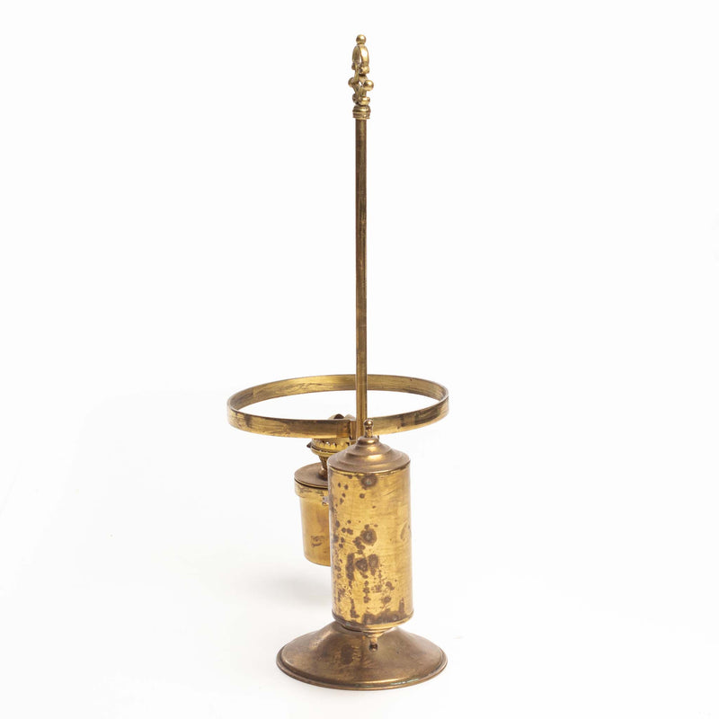 Student's Brass Oil Lamp without Shade