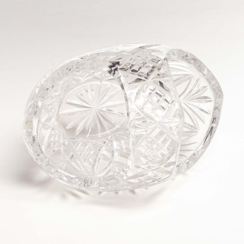 Crystal Basket Dish