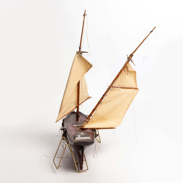 Folk Art 2 Mast Sailing Ship