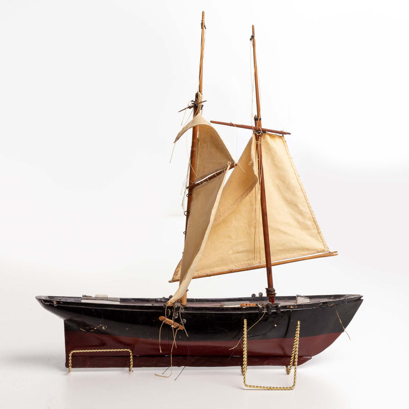Folk Art 2 Mast Sailing Ship